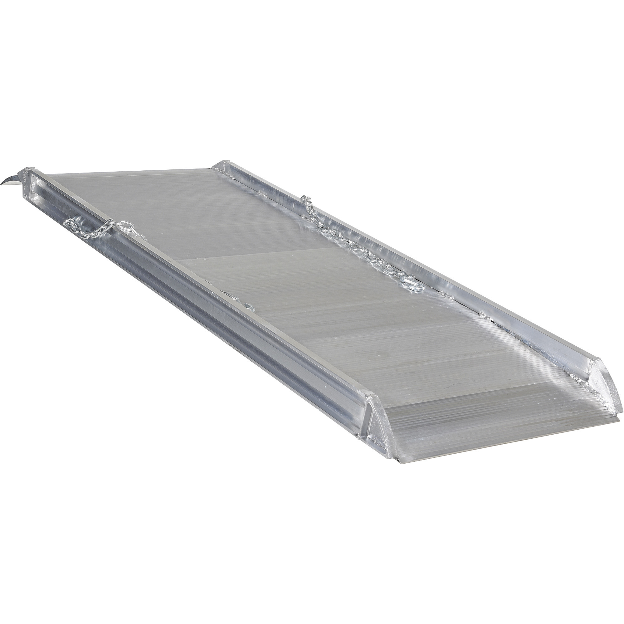 Vestil Aluminum Walk Ramp - 10ft., Straight, 28in. Wide, 2200-Lb. Capacity, Model# AWR-28-10A
